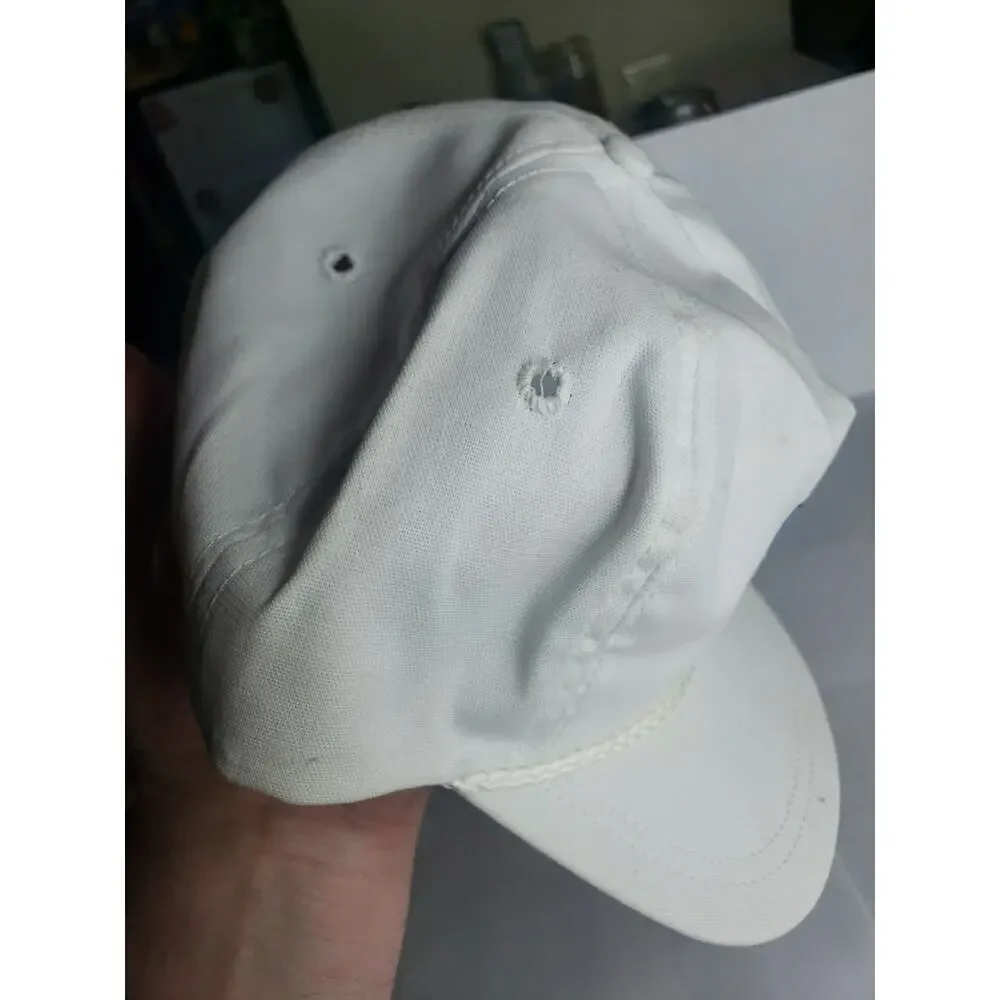 Lot Of 2 LMP Steel Wire Embroidered Logo Promo Hat Men's Strapback Baseball Cap